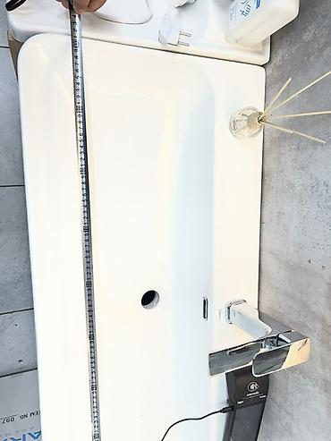 standing mirror: Тумба с умывальником для ванной комнаты комплект 29500 - Размер — 5