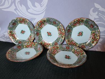 Kuhinjski setovi: Cinijice nove porcelanske,vintaz,rucno oslikane pa glazirane — 4
