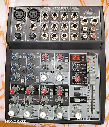 saz: Behringer Xenyx 1002FX mikser Behringer mikser. Tam saz — 3