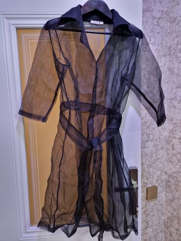 женские черные купальники: Plaş, One size, rəng - Qara