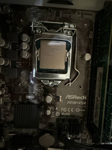 продам компьютер: Материнская плата, Б/у, ASRock, LGA1155, ATX, Для ПК