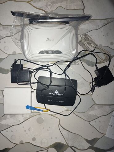 ethernet кабель бишкек: Комплект от сайта saima роутер вай фай покупали за 3700 Комплект