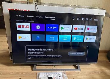 vozol 6 k: Yeni Televizor Toshiba LCD 50" 4K (3840x2160), Ünvandan götürmə — 4