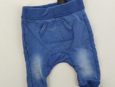 eleganckie spodnie dla chłopca: Spodnie dresowe, H&M, 0-3 m, stan - Dobry