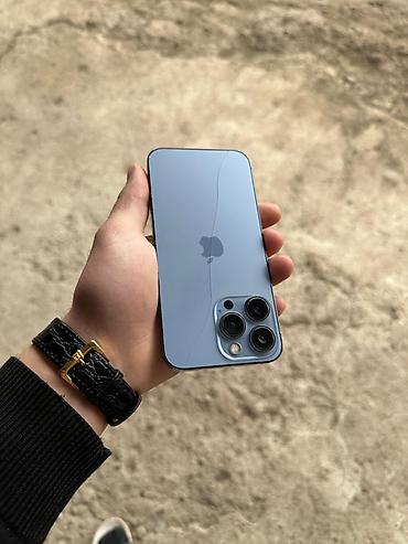 Apple iPhone: IPhone 13 Pro, Mavi, Qırıq — 2
