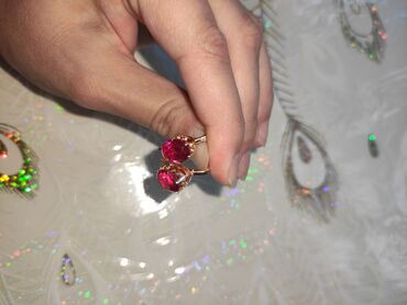 Серьги, Розовое золото