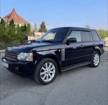 туфли темно синие: Land Rover Range Rover: 2007 г., 4.2 л, Автомат, Бензин, Внедорожник