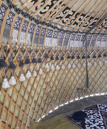 Изготовление юрт: Кыргыздын улуттук боз уйун жасайбыз. Кардар каалагандай размерлери — 4