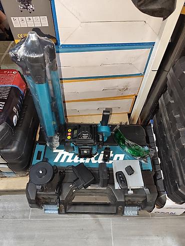 Инструменттер: Лазерный уровень Makita (зеленый луч), комплект для разметки — 5
