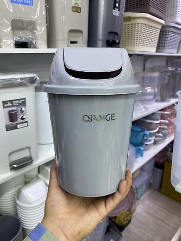 swing: Компактное настольное ведро для мусора QIANGE - Тип: мини-урна с — 1