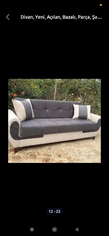 Sifarişlə divanlar: Divan, Mətbəx üçün, Qonaq otağı üçün, Parça, Bazalı, Açılan, Kitab — 20