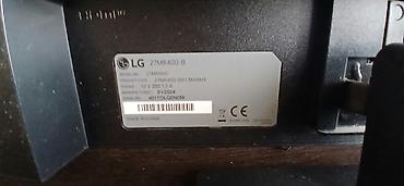 komputer adapter: LG 27MR400-B monitor satılır (Əla vəziyyətdə) Parametrlər: Ekran: 27 — 3