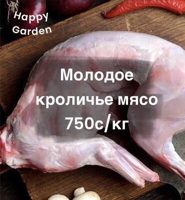 кекс на заказ: Крольчатина : Голень, Лопатка, Ножки, 1 кг, 2 кг, Бесплатная доставка, Платная доставка