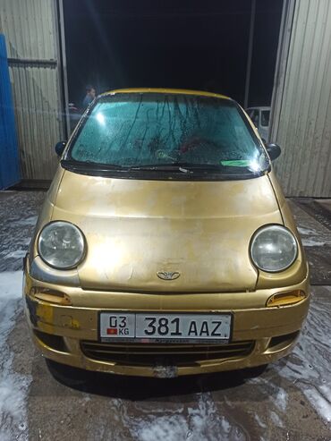 Daewoo: Daewoo Matiz: 2000 г., 0.8 л, Механика, Бензин, Фургон