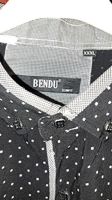 ag koynek: BENDU kişi köynəyi - Model: Slim Fit - Ölçü: XXXL (etiketdə — 3