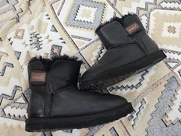 обувь zara: Сапоги, 36, Vitacci, Б/у, цвет - Черный — 4