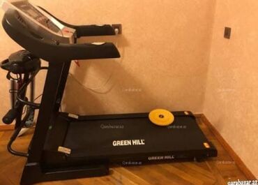 Маски, очки: GREEN HILL qaçış trenajoru - Geniş qaçış səthi olan elektrikli