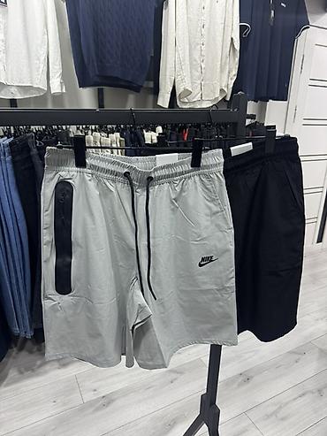Шорты: Мужские шорты, M, L, XL, Nike, Новый, цвет - Серый, Самовывоз — 1