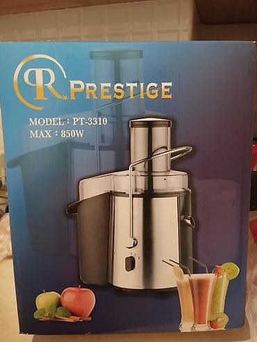 nar 1 saat: Prestige PT-3310 şirəçəkən - Güc: 850W - Korpus: paslanmayan polad və — 1