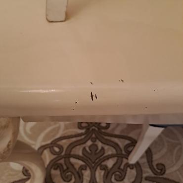 islenmis masa: Qonaq otağı üçün, İşlənmiş, Açılmayan, Dördbucaq masa, 6 stul — 3
