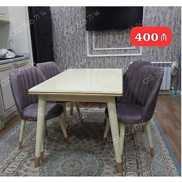 Mətbəx üçün, Yeni, 4 stul