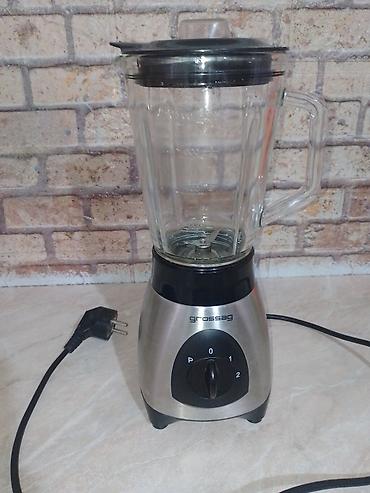 Blenderi, mikseri: Blender Grossag sa staklenom posudom - Snažna baza od nerđajućeg — 1