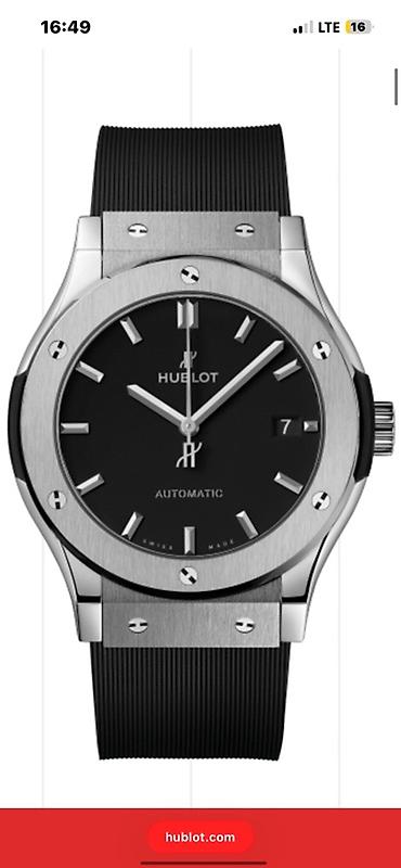 часы для детей: Hublot Classic Fusion Automatic – мужские швейцарские часы с — 1