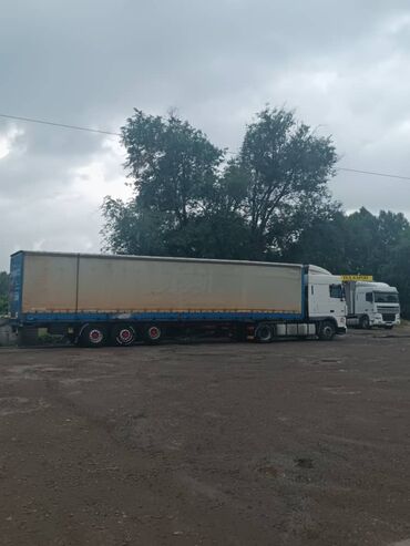 купить грузовой автомобиль с манипулятором бу: Сүйрөгүч, DAF, 2003 г., Борттук