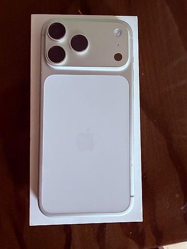 damla su filteri: IPhone 17 Pro Max, 256 GB, Gümüşü, Face ID — 2