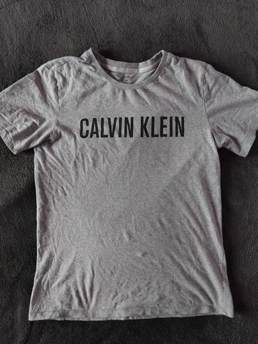 asos majice: Calvin Klein, S (EU 36), M (EU 38), bоја - Siva