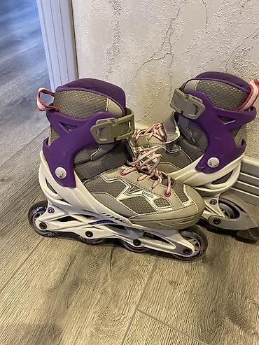 Roliklər: Rolka konkiləri – Oxelo (Decathlon) - Təkərlər: Oxelo 80A sərtlikli — 1