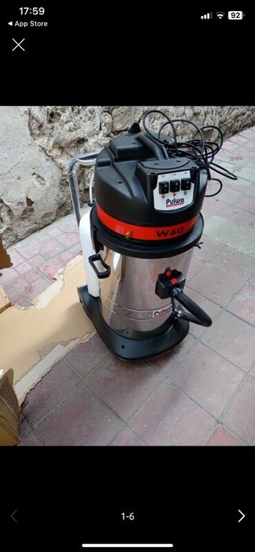 tost aparati: Pulwa W60 sənaye tozsoranı güclü təmizləmə üçün nəzərdə tutulmuşdur