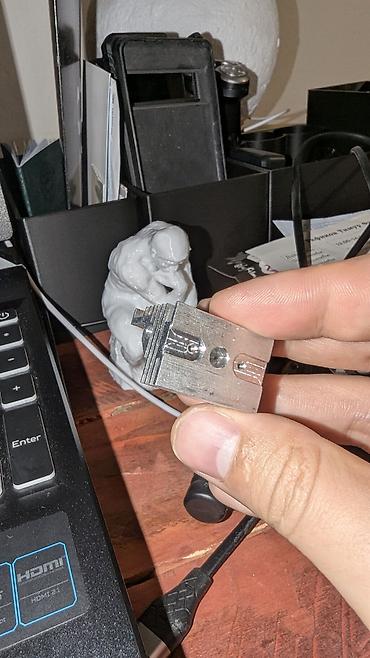 ender 3: Оригинальный радиатор Creality К1 для хотенда - Материал: алюминиевый — 2