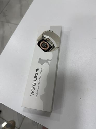 Aksesuarlar: WS8 Ultra Multi‑Function Smart Watch Xüsusiyyətlər: - Böyük kvadrat — 2