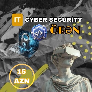 CD, DVD disklər və kassetlər: 🚨 IT və Cyber Security öyrənmək istəyirsən? Artıq baha kurslara