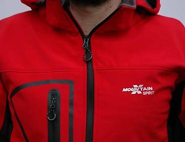 Jakne za prelazni period: Muška softshell jakna za planinarenje i outdoor aktivnosti - — 11