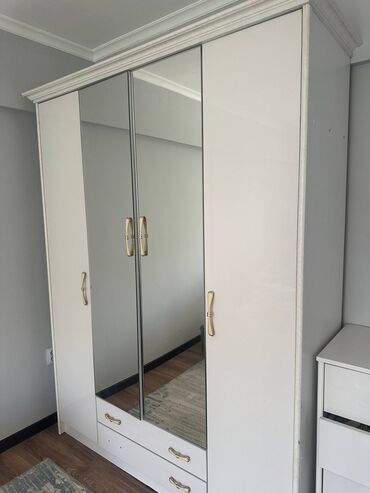 шкафы для ванной комнаты: Кийим салуучу шкаф, Колдонулган, Түз