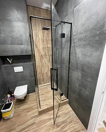 Душевые перегородки и ограждения: Душевые перегородки душевая перегородка Бишкек Душевые — 5