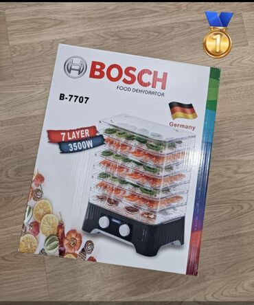 Meyvə və tərəvəz qurudan aparatlar: Meyvə və tərəvəz qurudan aparat Bosch, 5 bölməli, Yeni — 5