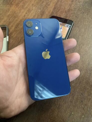 Apple iPhone: IPhone 12 mini, 128 GB, Blue Titanium, Simsiz şarj, Face ID