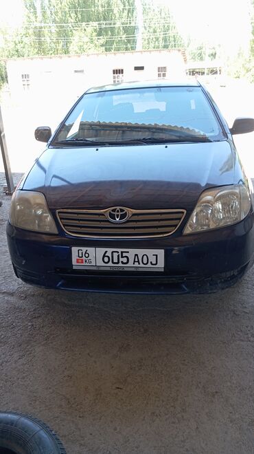 исузу бихорн: Автомобиль Toyota Corolla синего цвета. Автомобиль оснащен