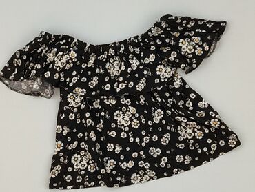 bluzka tiulowa czarna: Blouse, 1.5-2 years, 86-92 cm, condition - Very good