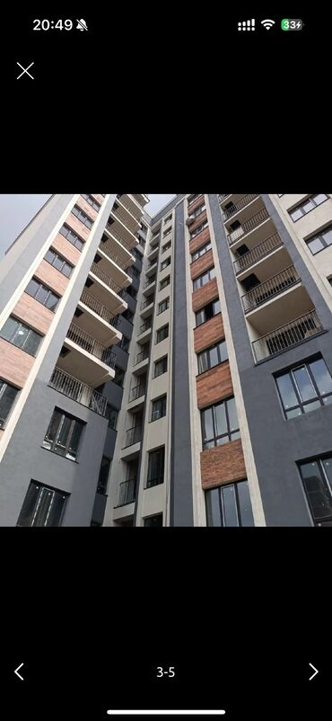 Продажа квартир: 3 комнаты, 96 м², Элитка, 6 этаж, ПСО (под самоотделку)