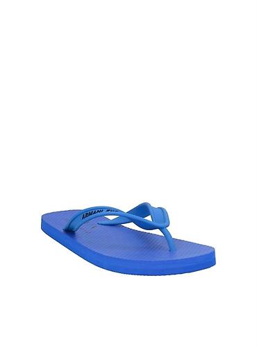 Босоножки, сандалии, шлепанцы: Armani Exchange kişi çimərlik şipiləri (flip-flop) - Rəng: parlaq — 2
