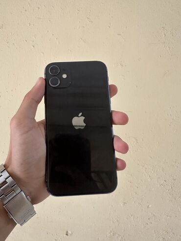Apple iPhone: IPhone 11, 64 GB, Jet Black, Simsiz şarj, Face ID