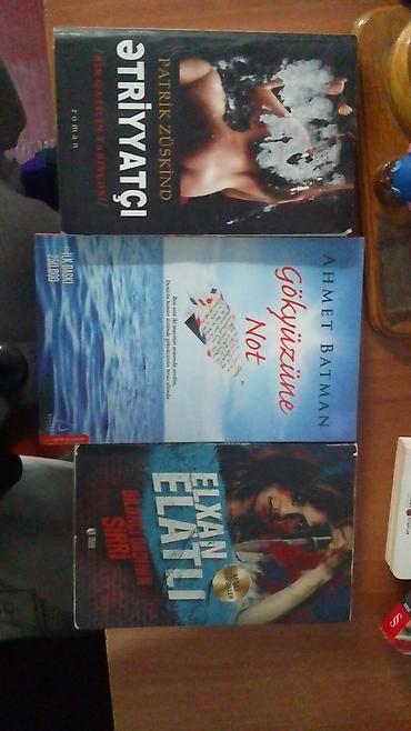bədii ədəbiyyat: Satılır: 3 ədəd kitab dəsti - Patrik Züskind – “Ətriyyatçı. Bir — 1