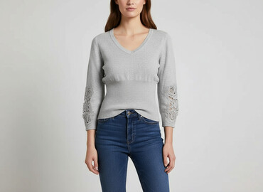 Swetry: H&M, Sweter damski, rozmiar S