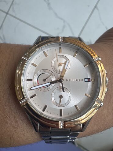 скупка часы бу: Классические часы часы, Tommy Hilfiger, США, Водонепроницаемые, Оригинал, Мужские, Б/у