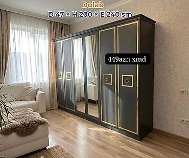 paltar şkaf: Ağ rəngli paltar dolabları – müxtəlif modellər - 3 qapılı model — 10