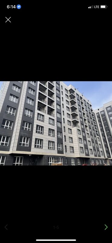 ысык ата суточные квартиры: 7 комнат, 77 м², Элитка, 7 этаж, ПСО (под самоотделку)